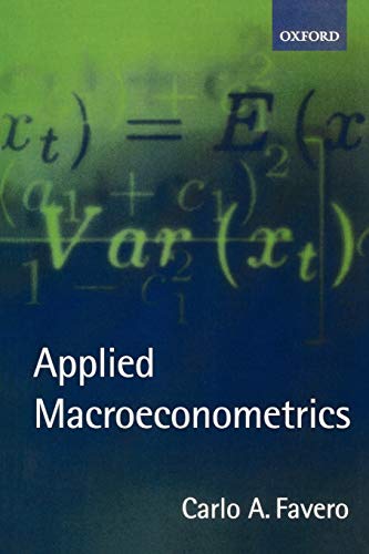 Preisvergleich Produktbild Applied Macroeconometrics