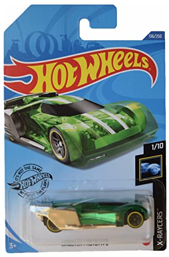 Hot Wheels Lindster Prototype, [verde] 136/250 X-Raycers 1/10