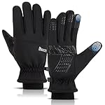 ihuan Winter Gloves for Men Women, Waterproof Warm Ski Snow Gloves Cold Weather, Thermal Touchscreen Skiing, Snowboarding, Motorcycle Running Driving Hiking Cycling Stocking Stuffers