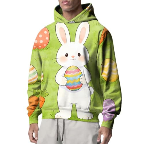 Sudadera anti UV hombre con capucha y estampado 3D multicolor talla M