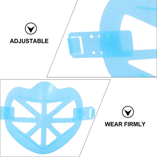 EXCEART 12Pcs Suporte Facial 3D Moldura de Almofada Nasal Moldura de Suporte Interno Cobertura Facia