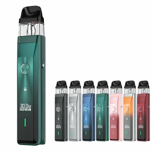 �x�p���b�\ XROS PRO Pod System Kit 1200mAh 3ml �N���X �v�� �|�b�h �d�q�^�o�R Vape �x�C�v �X�^�[�^�[�L�b�g (Green)