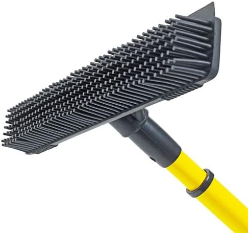PentaBeauty Jml Wonderbroom - Multi-Purpose Telescopic Broom with Squeegee - Durable Rubber Broom