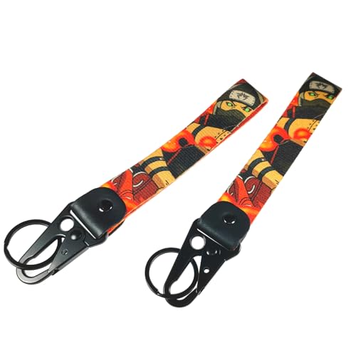 Image of 1Pack Anime Keychian,Japanese Culture Motorcycle & Auto Key Tags Jet Tag for Car Scooter Keys (AK-5-24-C)