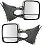 Trail Ridge Towing Mirror Manual Textured Black Pair for Frontier Xterra Equator