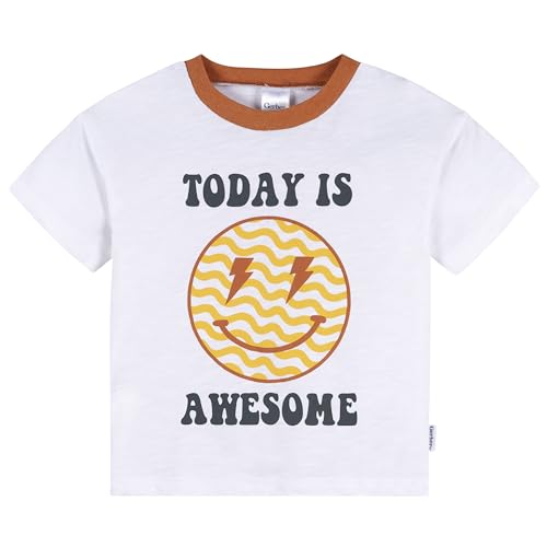 Image of Gerber Baby Boys' Toddler Boys' Shirt and Shorts Set