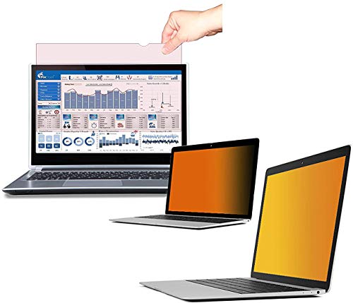 Filtre de confidentialite pour ordinateur portable 17.3 ideal en coworking et train