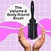Wet Brush Volumizing Round Brush for Fine to Medium Hair - Salon Blow-Out, Less Pain & Breakage, Lightweight Boar Bristle Detangles & Removes Knots