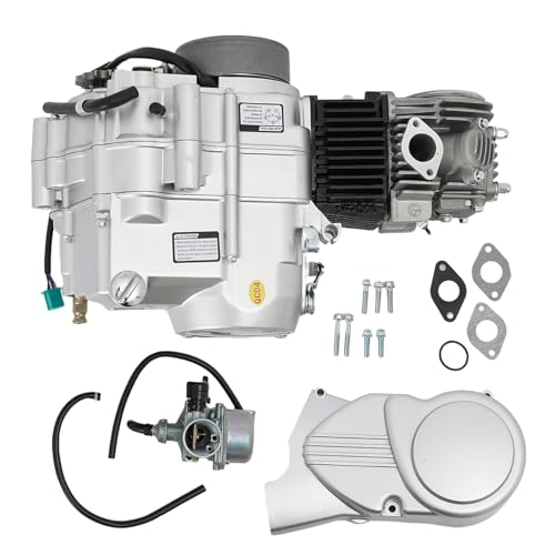 4 Stroke Engine Motor Kit, 140CC Single Cylinder Horizontal Racing Engine Dirt Pit Bike Engine Motor Racing Engine w/4 Speed Manual Clutch&CDI Ignition for CRF50 CRF70 XR50 XR70 Z50 Z50R CT70