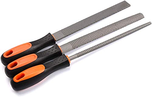 SDFSX Juego de 3 limas de madera de 8 pulgadas Cover