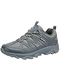 CAMEL CROWN Hiking Shoes Men Breathable Non-Slip Sneakers Lightweight Low Top for Outdoor Trailing Trekking Walking Grey-New 11