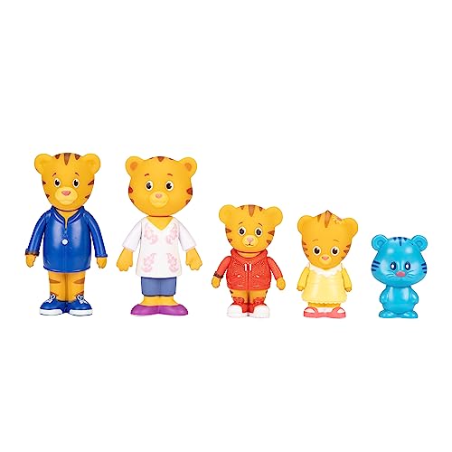 Daniel Tiger's Neighborhood Family Figures Set (5-Pack)