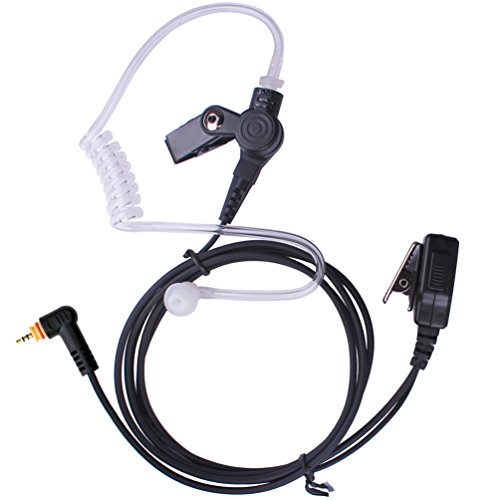 Arama A201M13 Covert Acoustic Tube earpiece Headset with PTT and Microphone for Motorola SL7550, 7580, 7590 and SL300, SL4000, SL1K, SL1M