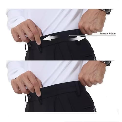 Silamone Timeless Stretch Pants, Timelessflex - Men's High Stretch Straight Fit Pants, Calormas Mens Trousers2