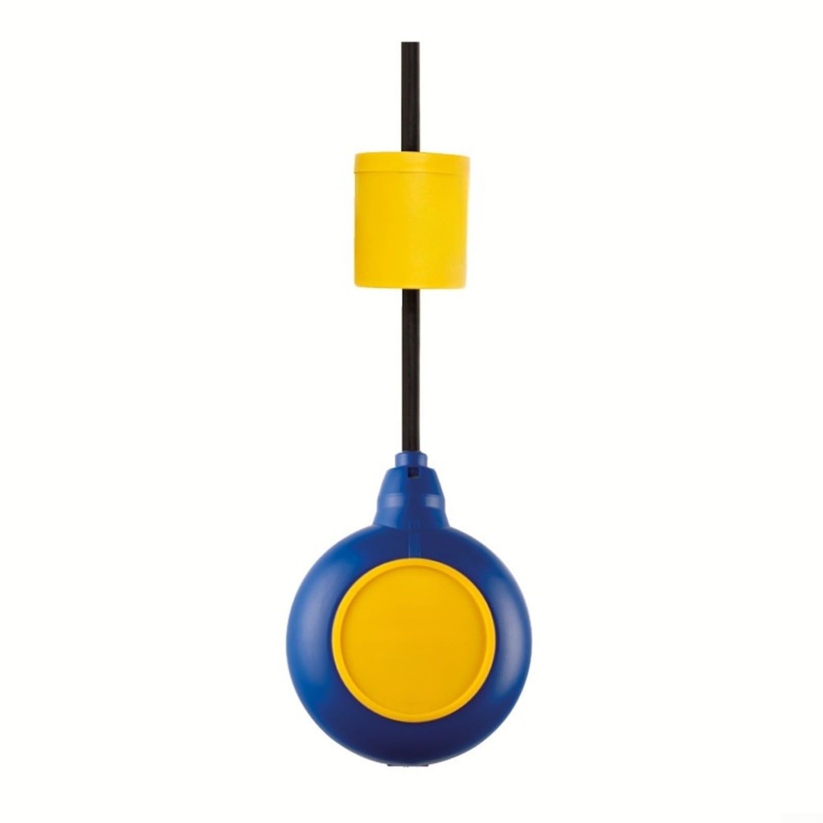 CS1-RAB-05 CS1-RAB-05 - Interruptor de flotador para control de nivel de agua, rango de medición de 0-30 m hasta 80 °C, para edificios y gestión de bombas, color azul y amarillo