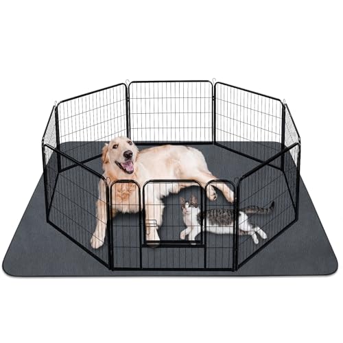 Image of INVENHO Washable Pee Pads for Dogs 60 inchx48 inch Reusable Dog Pads Large Upgrade Non-Slip Dog Pee Pads Heavy Absorbency Puppy Pee Pads Quick Dry Whelping Pads /Waterproof Puppy Training Pad