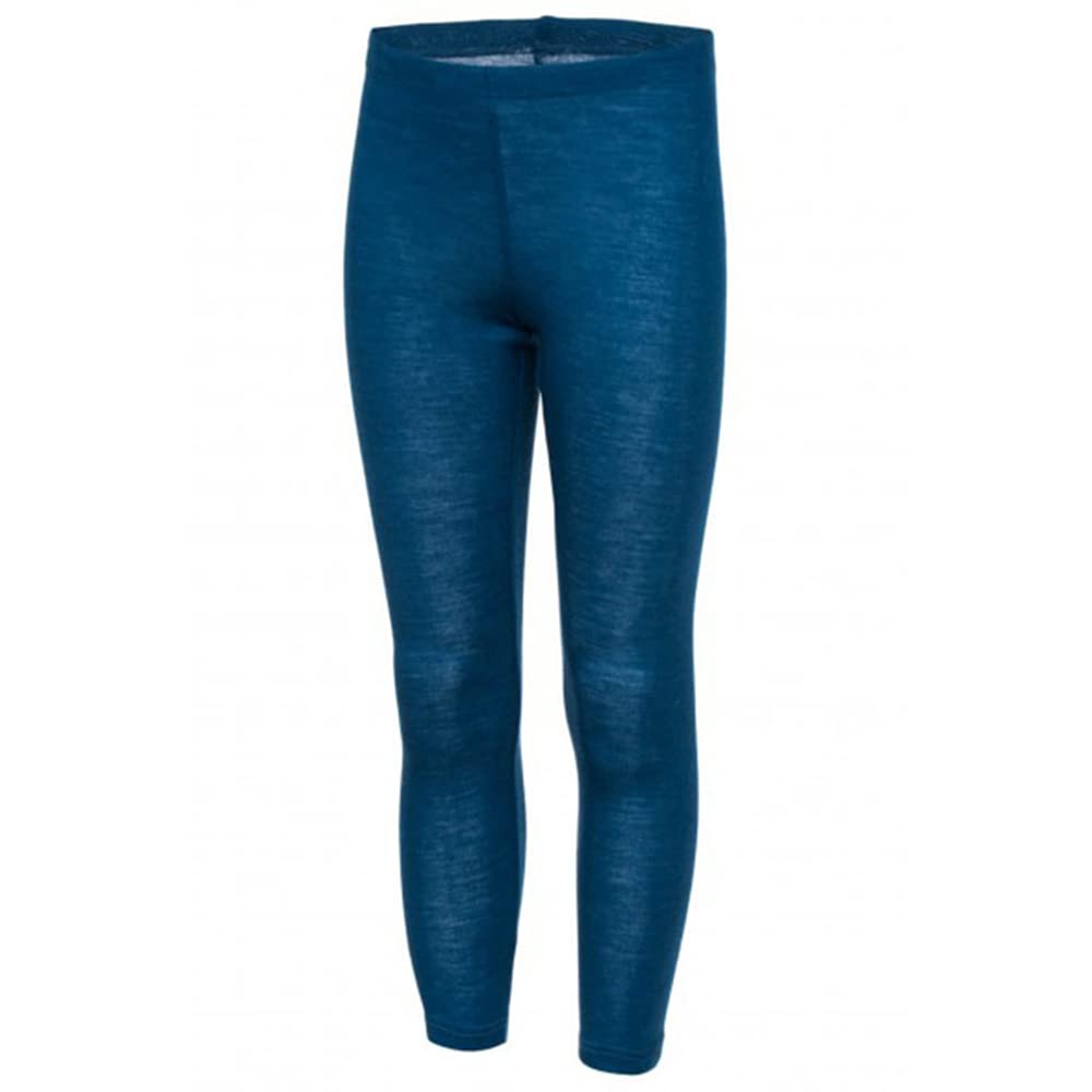 EcoableKids Thermal Underwear Leggings: Base Layer Long Johns Pants, Organic Virgin Wool