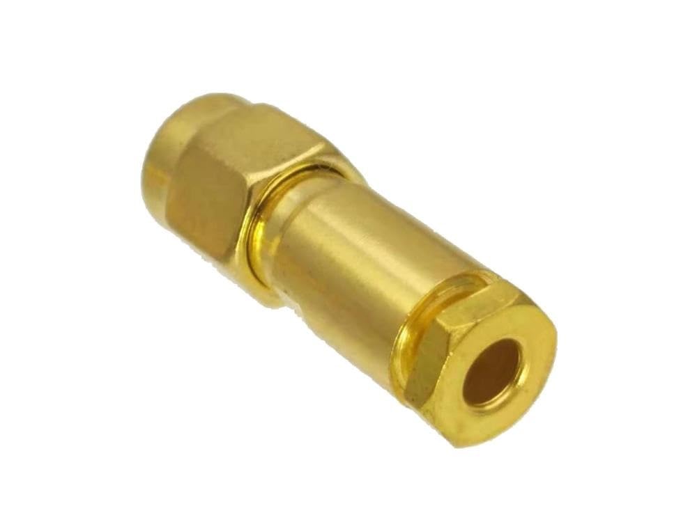1 peça conector sma macho braçadeira rg174 rg316 l */m * r100 cabo
