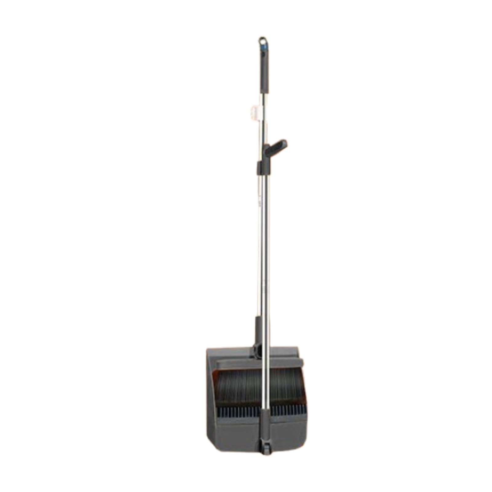 Escoba Plegable y Dustpan Set - Ahorro de Espacio Kit de Limpieza con cerdas Suaves, diseño antiestático para el Pelo de la Mascota y Pisos Duros,D