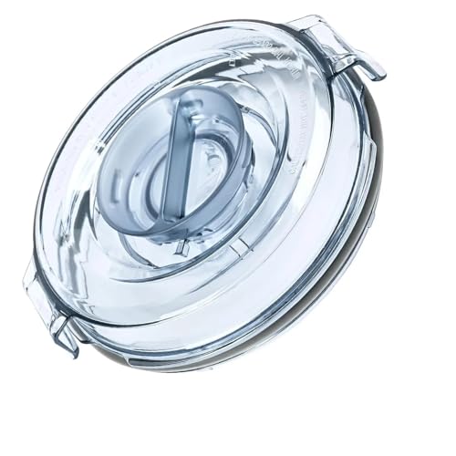 Tapa Transparente For Contenedor De Perfil Bajo De 64 Onzas, Compatible Con Vitamix Ascent A3500 A3300 A2500 V1200 Tapas De La Serie, Compatible Con Venturist Pro Jarras