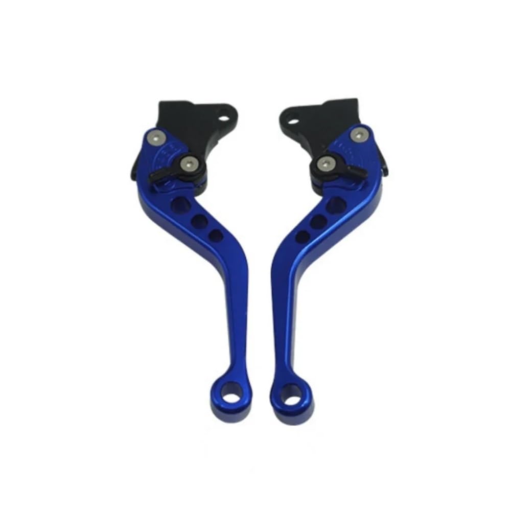 Wghposqtj Blue Hand Brake Clutch Levers Motorcycle Brake Handle Clutch Drum Lever Motorbike Modification Adjustable Handlebar For Cg125 Levers Brakelevers