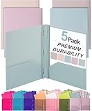 Mr. Pen - Carpetas de plástico con bolsillos y puntas, 2 bolsillos