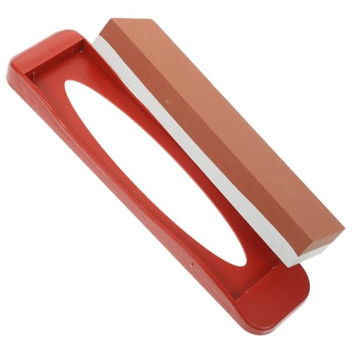 PENIKOKO 厨房家用両面砥石 白?玉製 安定耐久 キッチンナイフ研ぎ器 包丁刃物用シャープニングツール コンパクト設計収納簡単