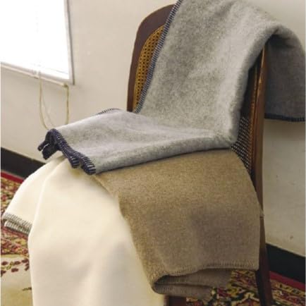 [グレー]CO-ON PURE GROUND ウール毛布 ハーフ 140×100cm 1枚 COBL-12