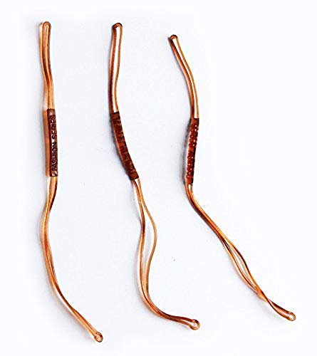 Cordes extensibles marron café 14 cm pour étiquetage de vêtements - Lot de 1000