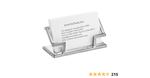 ArtsOnDesk Modern Art Business Card Holder ... - Amazon.com