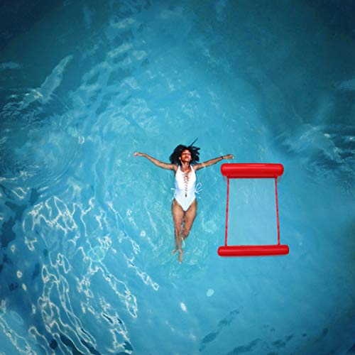 BESPORTBLE Rede flutuante multiuso para piscina rede inflável assento cadeira Drifter Water Rede Lou