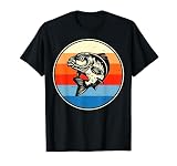 retro fish surfboard Ligero, Encaje clasico, Manga de doble puntada y bastilla baja