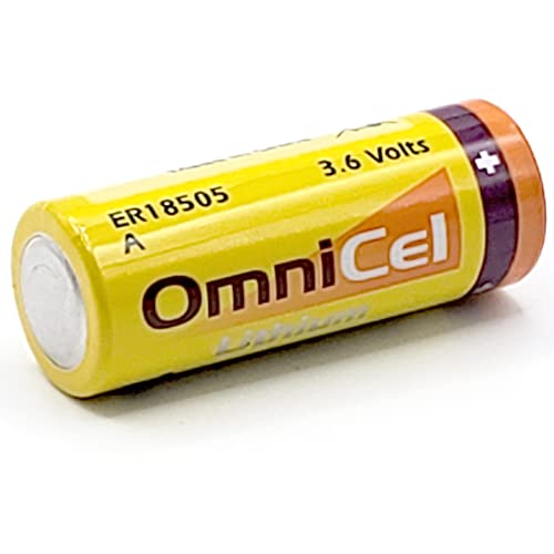 Batería Omnicel ER18505 3.6V 3.8Ah tamaño A litio miniatura 2