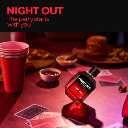 Image of Fastrack Perfume Night Out |Perfume for Men| 50 ml EDP |Long lasting Smell |Woody Oud Perfume for men | Crafted by European experts|Best gift for Men