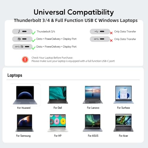 PULWTOP 11-in-1 縦置きUSB-Cドッキングステーション (BD216C)