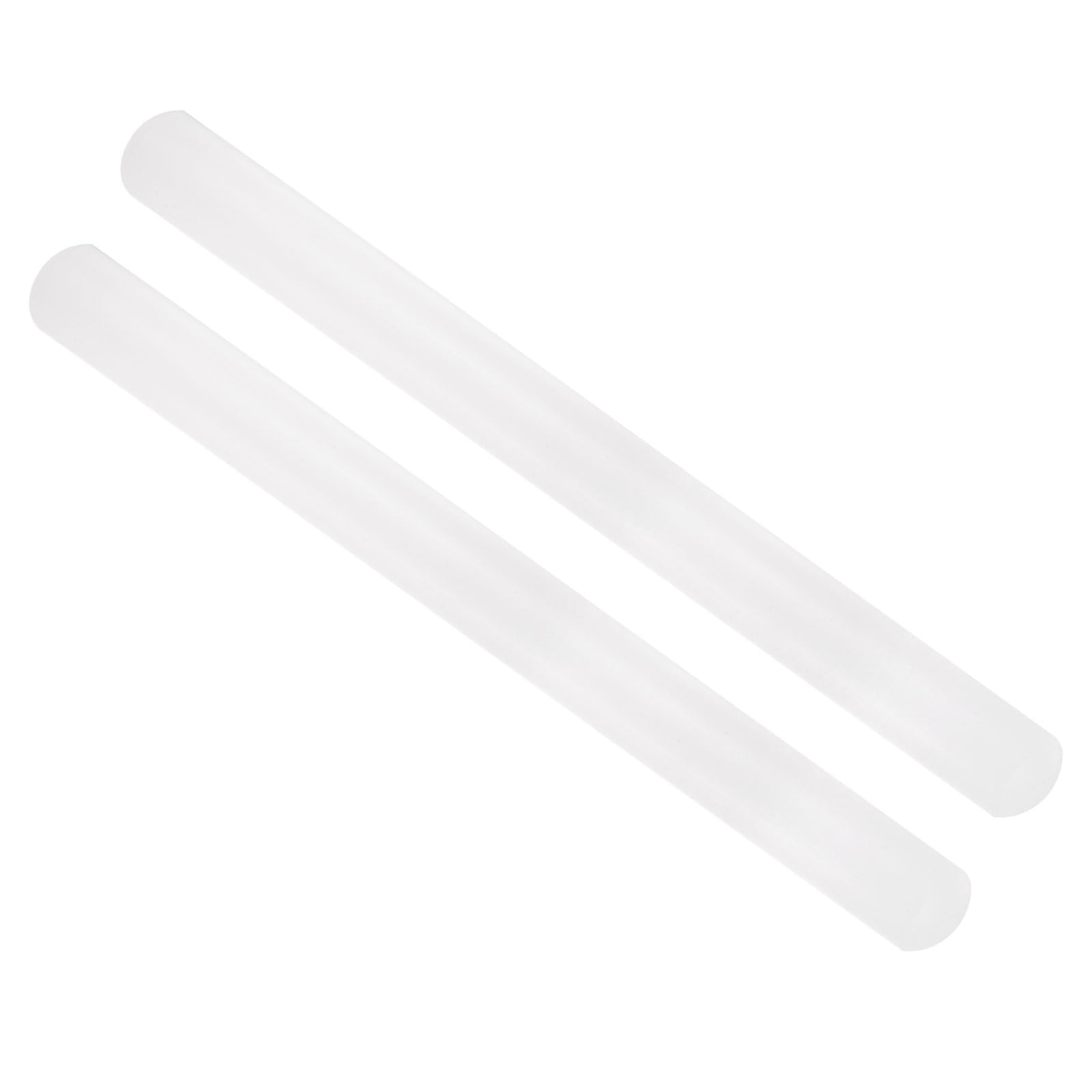 CoCud Fondant Rolling Pin, 20" Length, PP Plastic Non-Stick No Handle Fondant Roller Dough Roller - (Applications: for Baking Fondant DIY), 2-Pieces