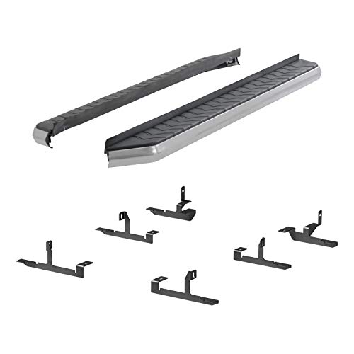 ARIES 2051030 AeroTread 5 x 76-Inch Polished Stainless SUV Running Boards, Select Buick Enclave, Chevrolet Traverse