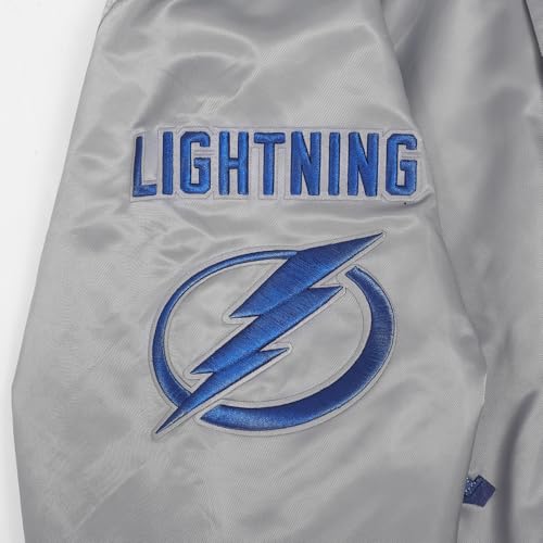 Image of Pro Standard Mens NHL Old English Satin Jacket