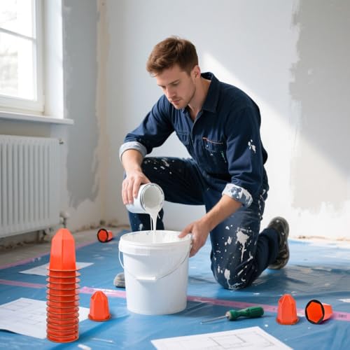 image for OROILUPU 13 Pcs Fire Sprinkler Covers with Magnet Fire Sprinkler Head 