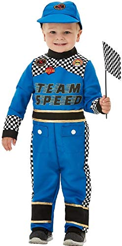 Déguisement de Sport pour garçon Bleu Speed King Formule 1