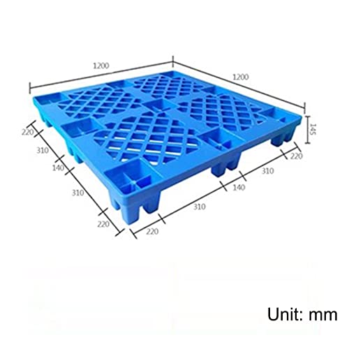 Palette logistique durable et legere de sol avec grille aerodebrayable