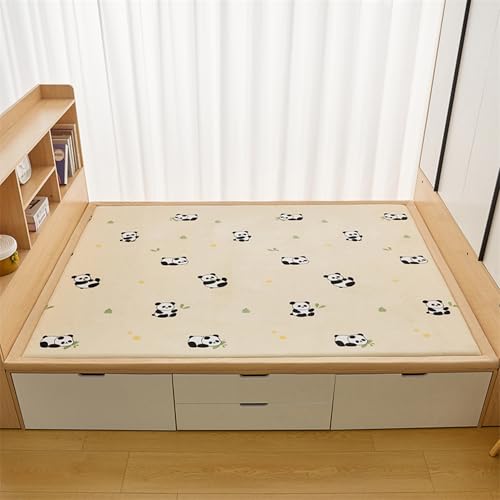 DUOLEH Alfombra antideslizante de tatami, grande, peluda, lavable, mullida y moderna, no desprende pelo, 200 x 250 cm, estilo 6