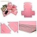 Soxuding Pink Shipping Boxes 6x6x2in - Pack of 20 Recyclable Small Cardboard Corrugated Mailer Boxes For Small Business Packaging Shipping Gift Boxes