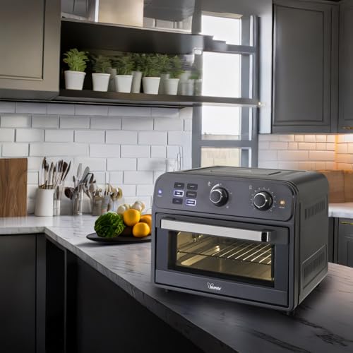 Bimar B220 Friggitrice ad aria, Fornetto elettrico cottura Air Fry, Forno elettrico Prontoforno ventilato 22 litri, Potenza 1800 W, Temperatura max 220°C, 5 programmi di cottura, Frittura senza olio - immagine 4