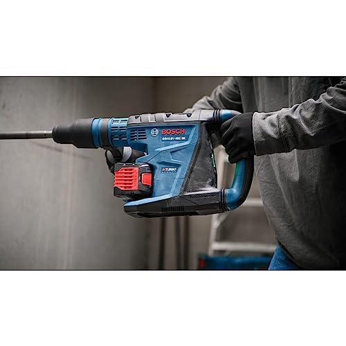 Image of BOSCH GBH18V-40CK27 PROFACTOR 18V Connected-Ready SDS-max 1-5 /8 In. Rotary Hammer with (2) CORE18V 12 Ah High Power Batteries