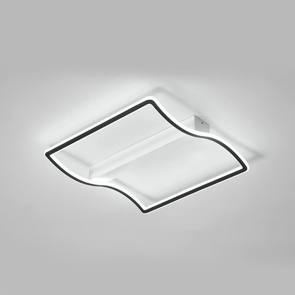 Light creative LED plafond géométrique et moderne pour chambre et bureau - 6