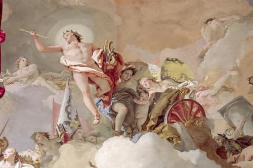 Toile Apothéose de la monarchie espagnole affiche d'art pour bureau 60x90cm