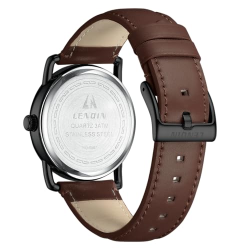 Image of LN LENQIN Mens Watches Unisex Military Sport Nylon Strap Stylish Luminous Fashion Analog Quartz Watch for Men Waterproof Army Tactical Casual Wristwatch