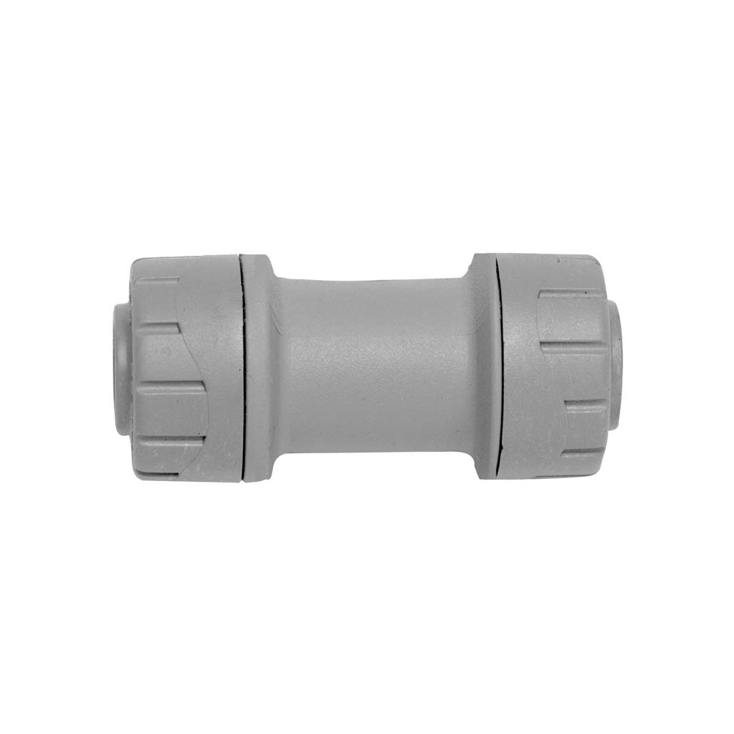 PolyPlumb 15mm Straight Coupler Pack of 10