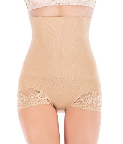 DODOING 3-5 Days Delivery Invisible Butt Lifter Hi-Waist Shapewear Tummy Control Panties Nude